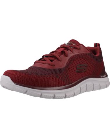 Esportes  de Homem SKECHERS SNEAKERS TRACK-GLENDOR HOMBRE BURDEOS ROJO