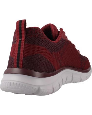Esportes  de Homem SKECHERS SNEAKERS TRACK-GLENDOR HOMBRE BURDEOS ROJO