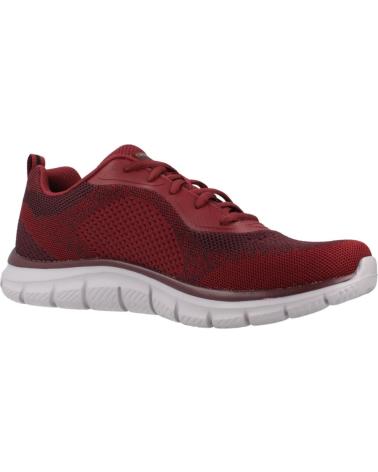 Esportes  de Homem SKECHERS SNEAKERS TRACK-GLENDOR HOMBRE BURDEOS ROJO