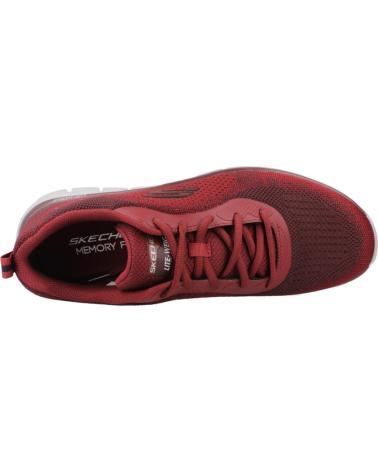 Esportes  de Homem SKECHERS SNEAKERS TRACK-GLENDOR HOMBRE BURDEOS ROJO