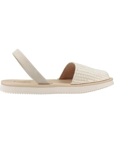Sandálias de Mulher CASTELL SANDALIAS MUJER MODELO 1097C COLOR BLANCO IVORI