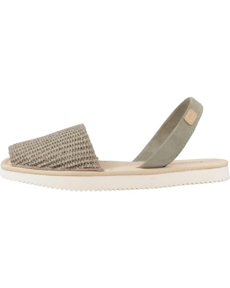 Sandálias de Mulher CASTELL SANDALIAS MUJER MODELO 1097C COLOR VERDE KAKY