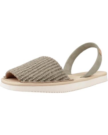 Sandálias de Mulher CASTELL SANDALIAS MUJER MODELO 1097C COLOR VERDE KAKY