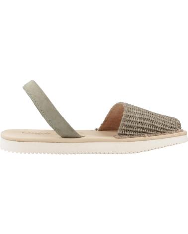 Sandálias de Mulher CASTELL SANDALIAS MUJER MODELO 1097C COLOR VERDE KAKY