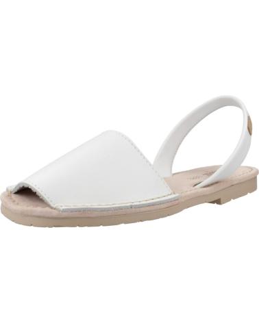 SANDALES CASTELL 1097C BLANCHES POUR FEMME BLANCO