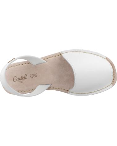 SANDALES CASTELL 1097C BLANCHES POUR FEMME BLANCO