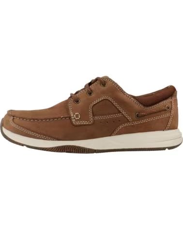 Sportschuhe für Herren CLARKS ZAPATILLAS HOMBRE MODELO SAILVIEW LACE COLOR MARRON LGHTAN LGHTAN