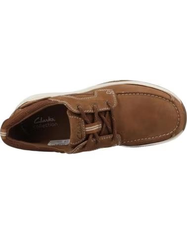 Zapatillas deporte de Hombre CLARKS ZAPATILLAS HOMBRE MODELO SAILVIEW LACE COLOR MARRON LGHTAN LGHTAN