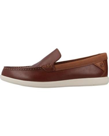 Man Mocasines CLARKS MOCASINES HOMBRE MODELO BRATTON LOAFER COLOR MARRON DRKTAN