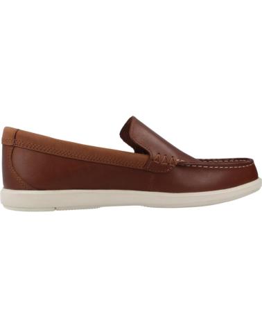 Man Mocasines CLARKS MOCASINES HOMBRE MODELO BRATTON LOAFER COLOR MARRON DRKTAN