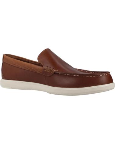 Man Mocasines CLARKS MOCASINES HOMBRE MODELO BRATTON LOAFER COLOR MARRON DRKTAN