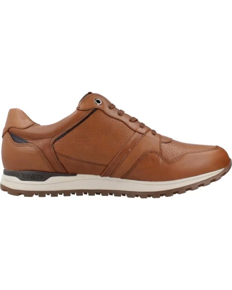KANGAROOS ZAPATILLAS 080-843 EN MARRON PARA HOMBRE CUERO