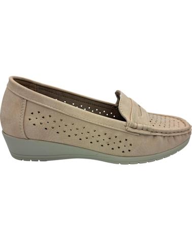 Mocassini per Donna CALZADOMANIA MOCASIN CUNA MUJER BEIGE