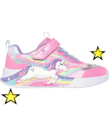 Deportivas de Niña SKECHERS S-LIGHTS UNICORN CHASER VARIOS COLORES