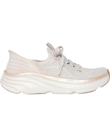 Esportes  de Mulher SKECHERS SLIP-INS DLUX VAPOR BEIG