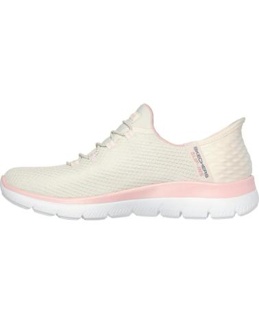 Esportes  de Mulher SKECHERS SLIP-INS SUMMITS-DIAMOND DREAM BEIG
