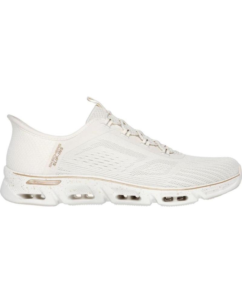 Esportes  de Mulher SKECHERS SLIP-INS GLIDE-STEP PACE BEIG