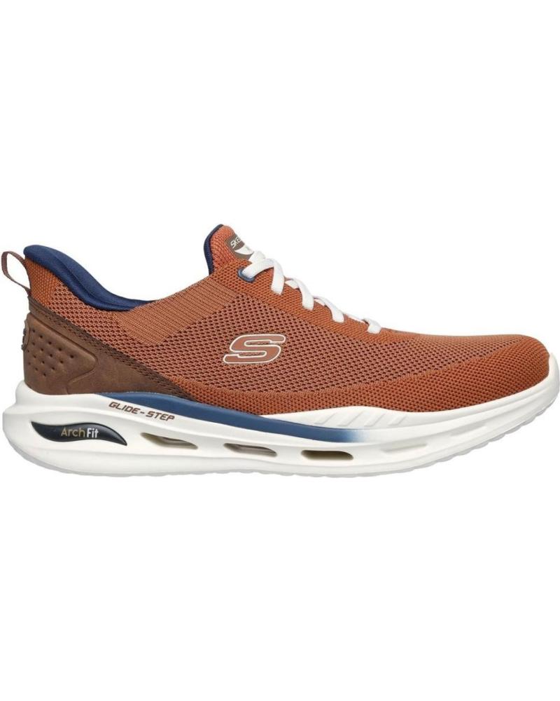 Sportif pour Homme SKECHERS SLIP-IN ARCH FIT ORVAN KINCADE ROJO