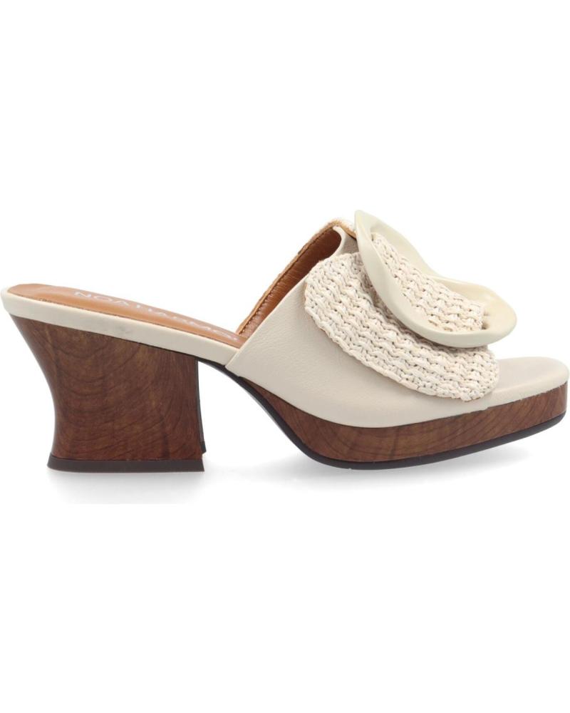 NOA HARMON ZUECO MUJER 009986 BLANCO
