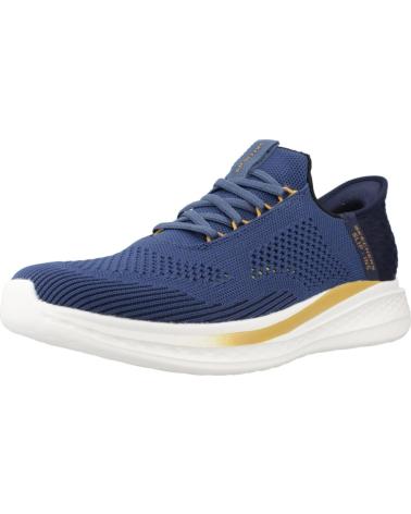 SKECHERS ZAPATILLAS HOMBRE MODELO SLIP-INS 210810S COLOR AZUL BLU