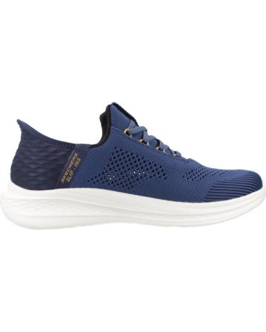 SKECHERS ZAPATILLAS HOMBRE MODELO SLIP-INS 210810S COLOR AZUL BLU