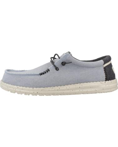 Sapato de vela de Homem HEY DUDE INFORMALES HOMBRE MODELO WALLY COASTLINE JUTE COLOR AZUL STN STNWHT