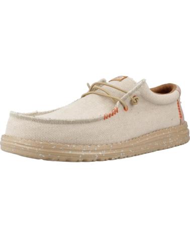 Nauticos per Uomo HEY DUDE WALLY COASTLINE JUTE PLATA