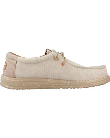 Nauticos per Uomo HEY DUDE WALLY COASTLINE JUTE PLATA