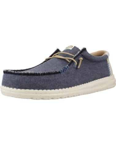 Sapato de vela de Homem HEY DUDE WALLY COASTLINE JUTE MARINO