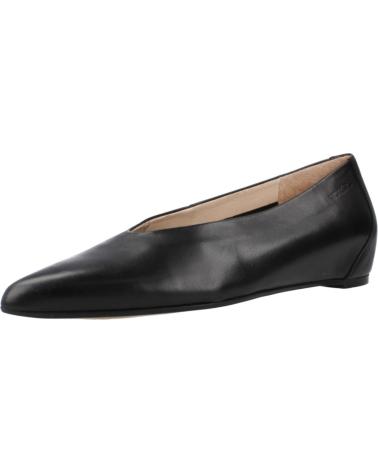 WONDERS BAILARINAS MUJER MODELO A3802 COLOR NEGRO