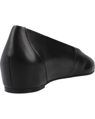 WONDERS BAILARINAS MUJER MODELO A3802 COLOR NEGRO