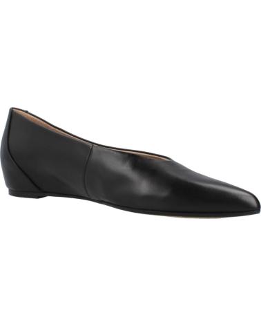 WONDERS BAILARINAS MUJER MODELO A3802 COLOR NEGRO