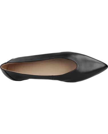 WONDERS BAILARINAS MUJER MODELO A3802 COLOR NEGRO
