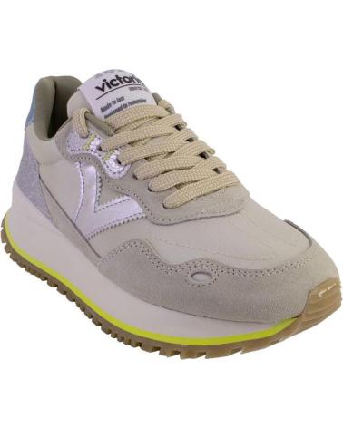 Sportivo per Donna VICTORIA 11571 ZAPATILLAS CASUAL DE MUJER BEIGE