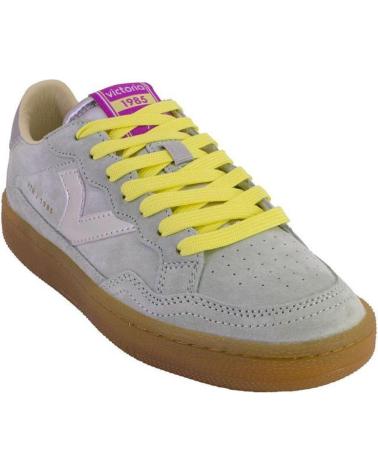 Sportivo per Donna VICTORIA 88061-25 ZAPATILLAS CASUAL DE MUJER ANTE SERR VERDE