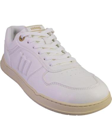 Sneaker für Herren MTNG MUSTANG 84766 ZAPATILLAS CASUAL DE HOMBRE BEIGE BLANCO Y BEIGE