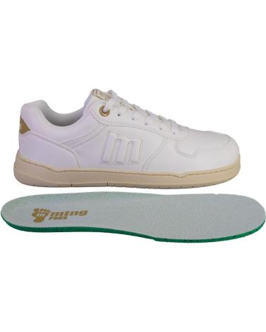Sneaker für Herren MTNG MUSTANG 84766 ZAPATILLAS CASUAL DE HOMBRE BEIGE BLANCO Y BEIGE