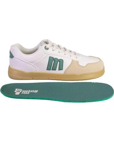 Sneaker für Herren MTNG MUSTANG 84766 ZAPATILLAS CASUAL DE HOMBRE BEIGE BEIGE Y VERDE