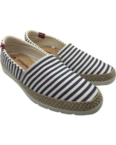 Zapatos de Hombre GIOSEPPO ZAPATILLA ESTILO ALPARGATA HOMBRE PEACHAM 75261 AZUL