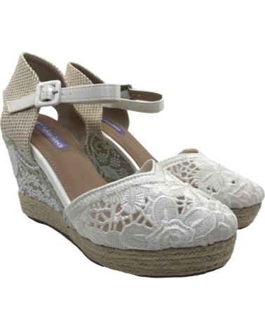 Sandali per Donna MANDARINA ESPARTENA CUNA NOVIA SHOES AYANA BLANCO