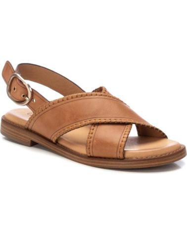 Woman Sandals CARMELA SANDALIA DE MUJER EN PIEL CAMEL