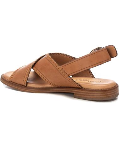 Woman Sandals CARMELA SANDALIA DE MUJER EN PIEL CAMEL