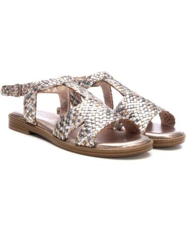 Woman Sandals CARMELA SANDALIA DE MUJER EN PIEL CON DISENO TRENZADO NUDE