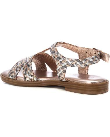 Woman Sandals CARMELA SANDALIA DE MUJER EN PIEL CON DISENO TRENZADO NUDE