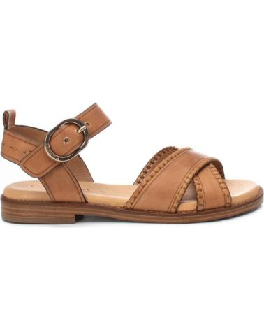 Sandalias de Mujer CARMELA SANDALIA DE MUJER EN PIEL CAMEL