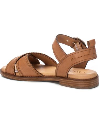 Sandalias de Mujer CARMELA SANDALIA DE MUJER EN PIEL CAMEL