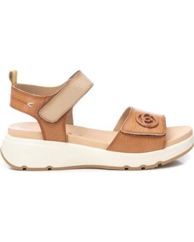 Sandalias de Mujer CARMELA SANDALIA DE MUJER DE LA MARCA CANDELA FABRICADO EN PIEL CON CAMEL