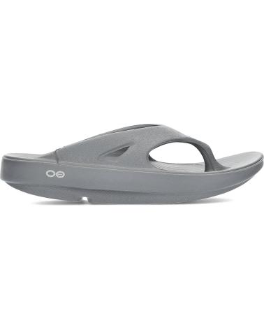 Zehansandalen für Herren und Damen OOFOS OORIGINAL SLATE