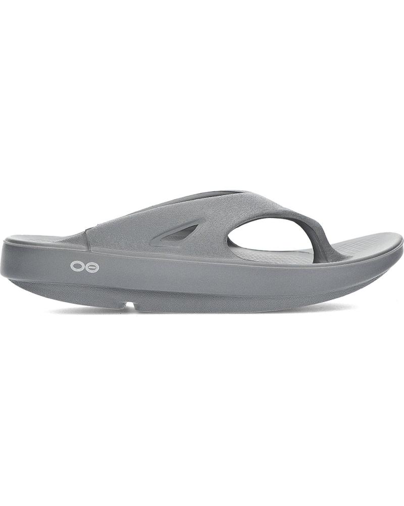 Zehansandalen für Herren und Damen OOFOS OORIGINAL SLATE