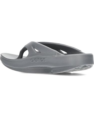 Zehansandalen für Herren und Damen OOFOS OORIGINAL SLATE